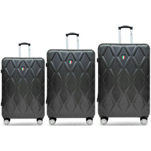 Load image into Gallery viewer, Tucci Alveare TO328 ABS 3pc Luggage Set - grey
