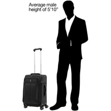 Load image into Gallery viewer, Travelpro Tourlite 21&quot; Expandable Carry On Spinner - handle height

