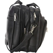Load image into Gallery viewer, LeDonne Leather Oversized Laptop Briefcase - expandable
