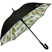 Load image into Gallery viewer, Olivia Elle Peacock Parasol - Lexington Luggage
