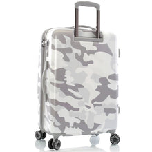 Load image into Gallery viewer, Heys White Camo 26&quot; Fashion Spinner - Rearview
