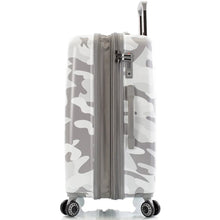 Load image into Gallery viewer, Heys White Camo 26&quot; Fashion Spinner - Profile Expanded
