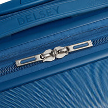 Load image into Gallery viewer, Delsey Comete 3.0 Expandable Spinner Carry On - locking zipper pulls
