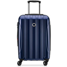Load image into Gallery viewer, Delsey Helium Aero 21&quot; Expandable Carryon Spinner - metallic Blue
