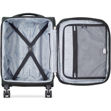 Load image into Gallery viewer, Delsey Sky Max 2.0 Expandable Spinner Carry On - green inside
