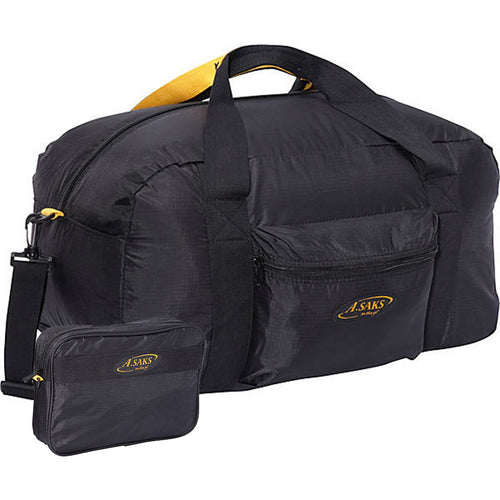 A. Saks 22 inch Carry On Nylon Duffel Bag w/Pouch - Lexington Luggage (530985943098)