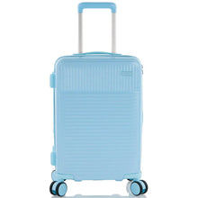 Load image into Gallery viewer, Heys Pastel 21&quot; Expandable Spinner - Frontside Blue
